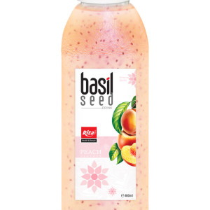 460ml Basil Seed Peach Flavor